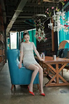 [IESS异思趣向] 耽丝 九妹的红色高跟鞋 [78P/100M] - 4