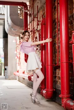 [SSA丝社]超清写真 NO.009 琪琪 超薄5D长筒袜街拍 [99P/1.10GB] - 4