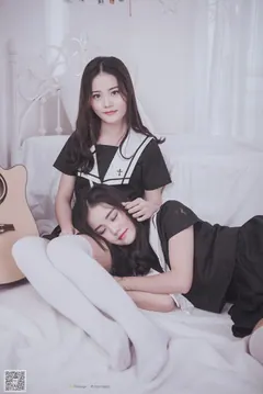[SSA丝社]超清写真 NO.028 青青姐妹 姐妹花的JK情 [85P/928MB] - 1