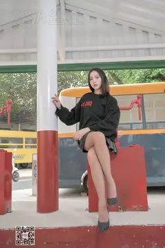 [SSA丝社]超清写真 NO.095 大大 腿模大大街拍  [133P/1.68GB] - 4