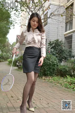 [IESS异思趣向] 一千零一夜 191 真真《打羽毛球1》 [80P/120MB] - 1