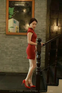 [IESS异思趣向] 2021.10.15 丝享家948：小婕《红色旗袍》[90P/120MB]