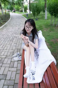 [BoBoSocks袜啵啵]NO.019 稚予-椰子、白棉袜、肉丝 [147P/1V/3.48GB] - 4