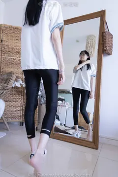 [BoBoSocks袜啵啵]NO.044 稚予-贝壳头、匡威帆布鞋、短肉丝 [154P/1V/5.40GB] - 4