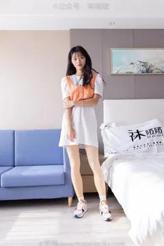 [BoBoSocks袜啵啵]NO.062 涵涵-运动鞋、白棉袜、厚肉丝 [145P/1V/6.63GB] - 4