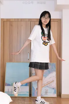 [BoBoSocks袜啵啵]NO.073 稚予-贝壳头、白棉袜、裸足 [145P/1V/6.83GB] - 3