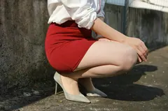 [IESS异思趣向] 2022.02.17 丝享家1006：小婕《姓感红色包屯裙》[87P/109MB] - 3