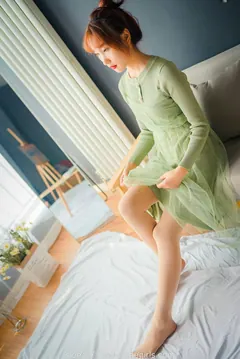 [SIEE丝意] NO.473 绿色莲衣裙 厚肉丝 [70P/159MB] - 3