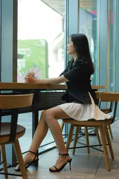 [IESS异思趣向] 2022.05.06 丝享家1080：小金《简约黑色凉鞋[85P/122MB] - 3