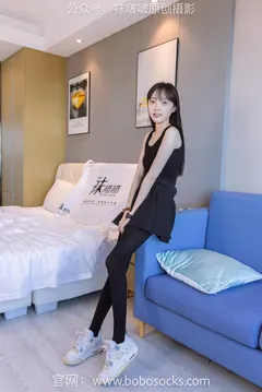 [BoBoSocks袜啵啵]NO.130 稚予-两双穿脏篮球鞋、厚黑丝[145P/1V/5.91GB] - 3