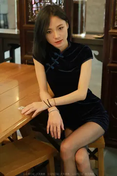 [IESS异思趣向] 2022.05.18 丝享家1092：小六《深蓝旗袍》[89P/140MB] - 3