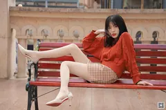 [SiHua思话] SJ064 小狐狸仙女 风尖头浅口女鞋 [46P/71MB]