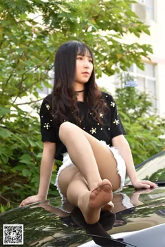 大生模拍 No.017 琦琦-香车遇上迷情咖啡丝 [135P/458MB] - 2