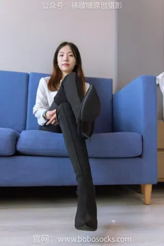 [BoBoSocks袜啵啵]NO.158 小甜豆-高跟长靴、白棉袜、裸足[136P/1V/5.71GB] - 3