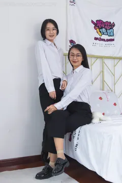 勿恋传媒 NO.1397 菜菜&岚岚-办公室闺蜜[158P/1V/4.35GB] - 3