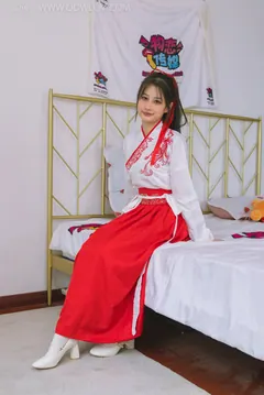 勿恋传媒 NO.1482 卿卿-红衣少女[170P/1V/5.92GB] - 4