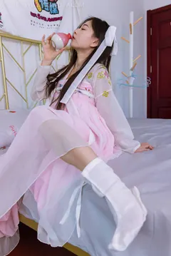 勿恋传媒 NO.1484 美兔-杏花微雨[150P/1V/3.89GB] - 1