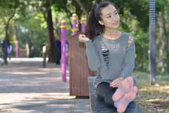 Ecologygreen摄影作品 NO.070 清秀妹纸的每足[33P/58MB] - 3