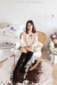[BoBoSocks袜啵啵]NO.218 小甜豆-长靴、厚肉丝[140P/1V/4.97GB] - 2