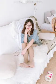 [BoBoSocks袜啵啵]NO.239 小甜豆-棉拖鞋、灰丝、裸足[140P/1V/5.22GB] - 3