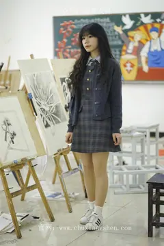 初夏女神 NO.034 欢欢 新晋XUE妹-校园游览[158P/1V/5.64GB] - 4