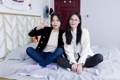 勿恋传媒 NO.1687 纱纱&颜颜-玻璃上的雨滴[150P/1V/5.51GB] - 1
