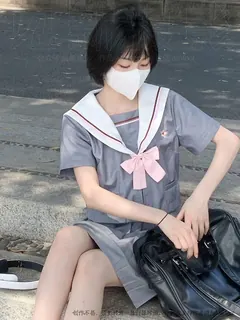[见新摄影]NO.053 灰色JK 深深进入心中[165P/1V/1.51GB] - 3