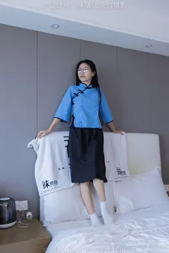 [BoBoSocks袜啵啵]NO.279 芝士-皮鞋、白棉袜、民国学生装[145P/1V/5.74GB] - 1