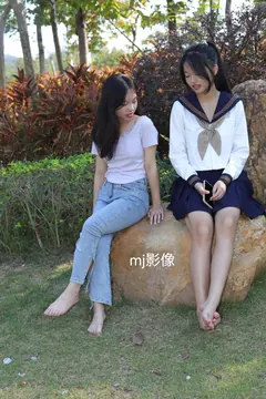 Pary摄影 NO.063 诗诗与小然户外展示原味嫩脚丫 [100P/0.99GB] - 1