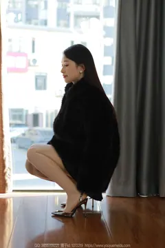 [IESS异思趣向] 2023.12.05 丝享家1603：小婕《黑色大衣》[85P/71MB] - 6