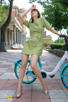 [青丘女神] 2019.07.16 NO.144 小诺 外院绿裙子 [114P/1V/2.01G] - 5