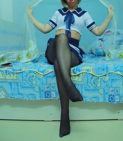 鱼鱼足影@039-第39期：学生装丝族[58P/183MB] - 6
