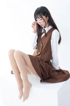 [紧急企划]内部定制 NO.016 一只喵喵梓 棕色JK裙[48P/1V/1.09GB] - 4
