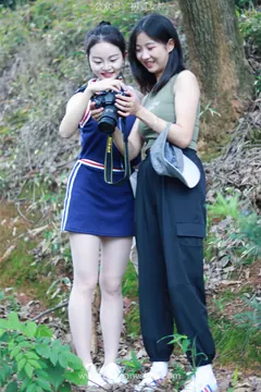 [初夏女神] NO.095 点点&双双~《姐妹出行》夏季登山记 [163P/2V/12.7G] - 6