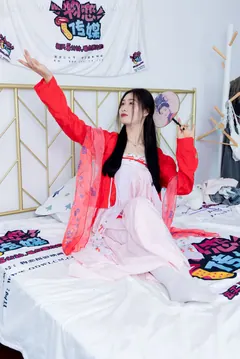 勿恋传媒 NO.1872 绒绒-红衣飘飘[180P/1V/3.84GB] - 4