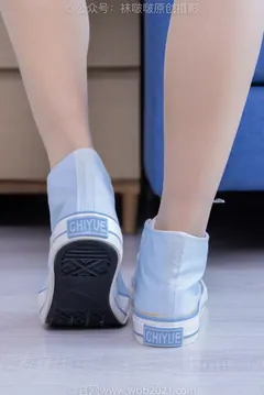 [BoBoSocks袜啵啵]NO.355 奶油-板鞋、白棉袜、肉丝[200P/1V/9.19GB] - 3