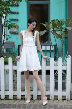 尤蜜丝 NO.055 穿搭推广展示图集 白天使[37P/334MB] - 3