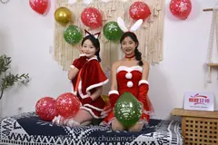 初夏女神 NO.126 点点、双双 圣诞快乐[140P/2V/3.44GB] - 2