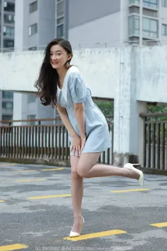 [IESS异思趣向] 2024.04.22 丝享家1722：秋秋《蓝裙甜妹》[89P/105MB] - 4