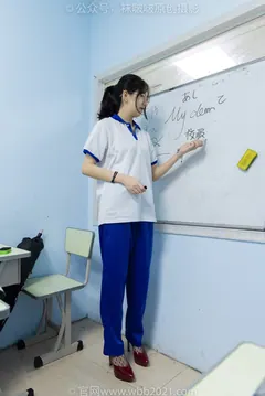 [BoBoSocks袜啵啵]NO.375 小甜豆-高跟鞋、黑色蕾SI往袜、校服裤里丝[160P/1V/7.68GB] - 3