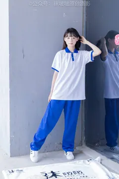 [BoBoSocks袜啵啵]NO.393 糯米-板鞋、白棉袜、裸足、校服[150P/1V/7.01GB] - 2