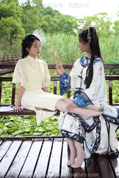 初夏女神 NO.213 柒柒、双双 留洋晚清[120P/1V/5.22GB] - 1