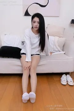 甜予摄影 NO.061 澜澜-帆布鞋、白棉袜、肉丝[129P/2V/9.82GB] - 4