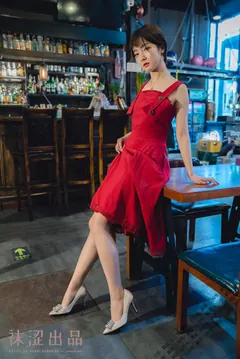 袜涩写真 VOL.057 暖暖红色长裙 [50P/155MB] - 1