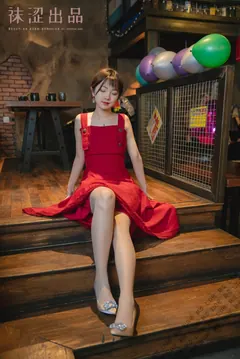袜涩写真 VOL.057 暖暖红色长裙 [50P/155MB] - 3