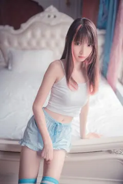 风之领域精品写真@No.014 蓝白条长袜 [50P/256MB] - 2