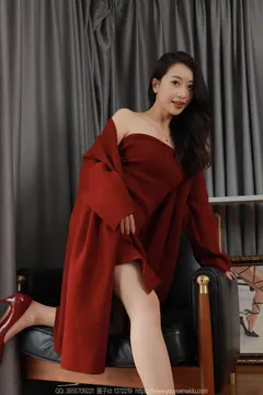 [IESS异思趣向] 2025.01.31 丝享家1965：小婕《红色针织裙（下）》[83P/71MB] - 4