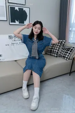 甜予摄影 NO.151 小葵-板鞋、白棉袜、薄肉丝[130P/2V/9.77GB] - 2