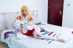 勿恋传媒 NO.2340 泡泡-cos亚丝娜、长靴、袜套、薄肉丝[156P/1V/6.37GB] - 1
