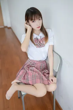 风之领域精品写真@No.114 格子裙 隔壁少女 [49P/132MB] - 1